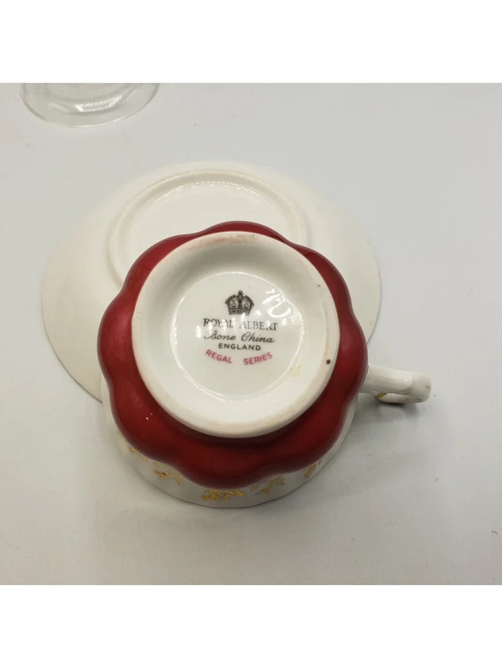 Vintage Royal Albert Teacup and Saucers Regal Series Lot of 4 Bone China England